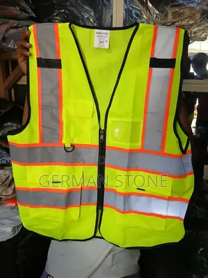 Reflective Jacket With Both Zip
