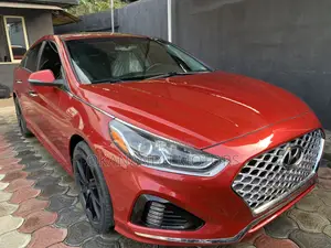 Hyundai Sonata Limited 2018 Red