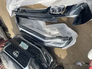 Front and Back Bumper Spoiler for Toyota Prado 2020 Mod