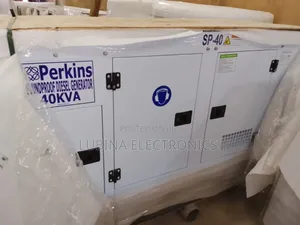 Brand New Perkins 40kva Soundproof Diesel Silent Lister Generator