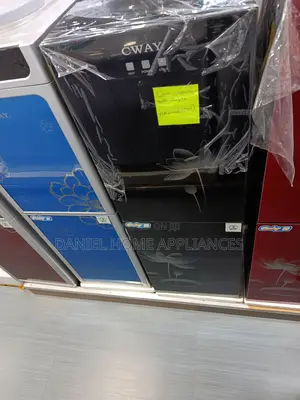 Water Dispenser With a Built-in Refrigerator.