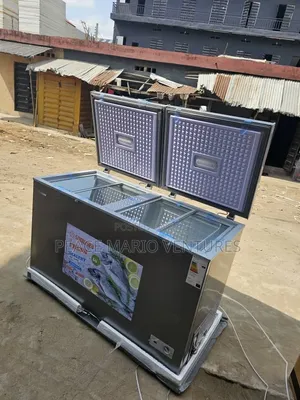 Snowsea Quality Double Door Deep Freezer 500litres With Cooling Glass