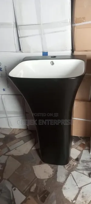 Black Free Standing Basin
