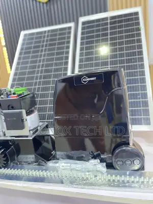 Icosmart Wifi Dc24v Gate Operator, 1000kg,2x60w Solar, 2x9ah Battery