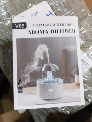 V88 Rotating Water Drop Aroma Diffuser (Umbrella Humidifier)