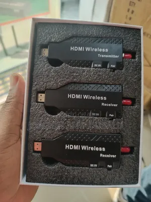 Wireless Hdmi Extender 50 Meters 1 Transmitter 2 Receiver