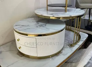 Round Marble Center Table