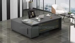 High Quality Office Executive Table Grey