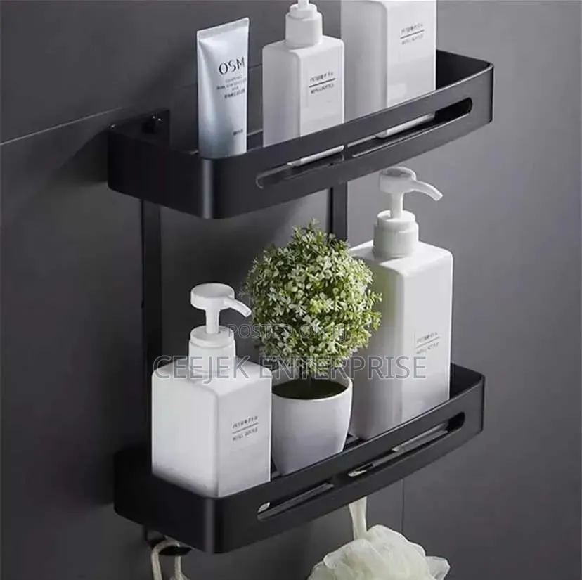 2 Step Bathroom Storage
