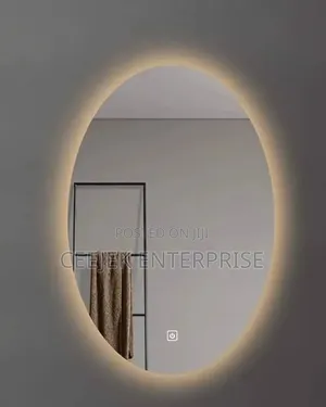 Oval Led Mirrow With 3 Ligth