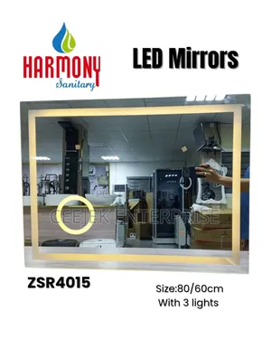 Led Mirrow With 3 Ligth