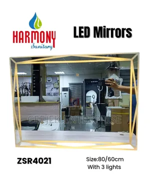 Led Mirrow With 3 Ligth