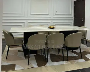 Luxury 8 Seater Marble Dining