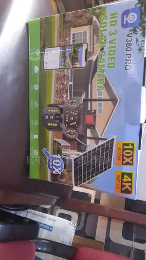 Solar PTZ 3lenc Cameras With Backup