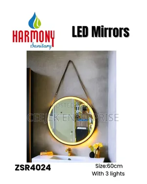 Led Mirrow With Belt Hanger