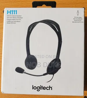 Logitech H111 Usb Headset With Clear Chat