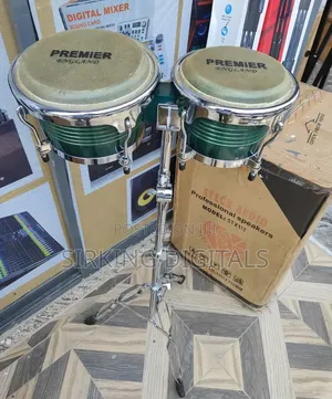 Big Bongo Drum Set With Stand