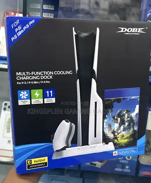 Cooling Stand for All Playstation 5 Consoles ( Multi Functional)