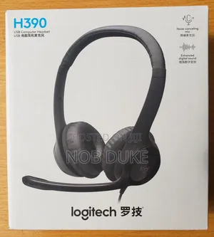 Logitech H390 Usb Headset Noise-Canceling Microphone