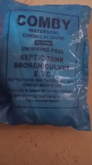 Water Seal Chemical Gum to Seal Septic Tanks
