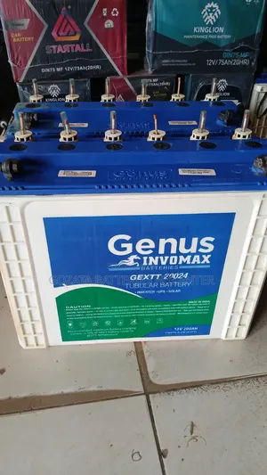 Fairly Used Genus 200ah Tubular Solar Battery