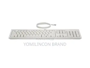 Hp Wired Keyboard White