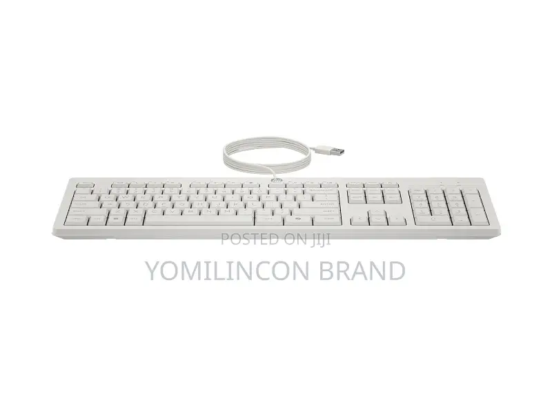 Hp Wired Keyboard White