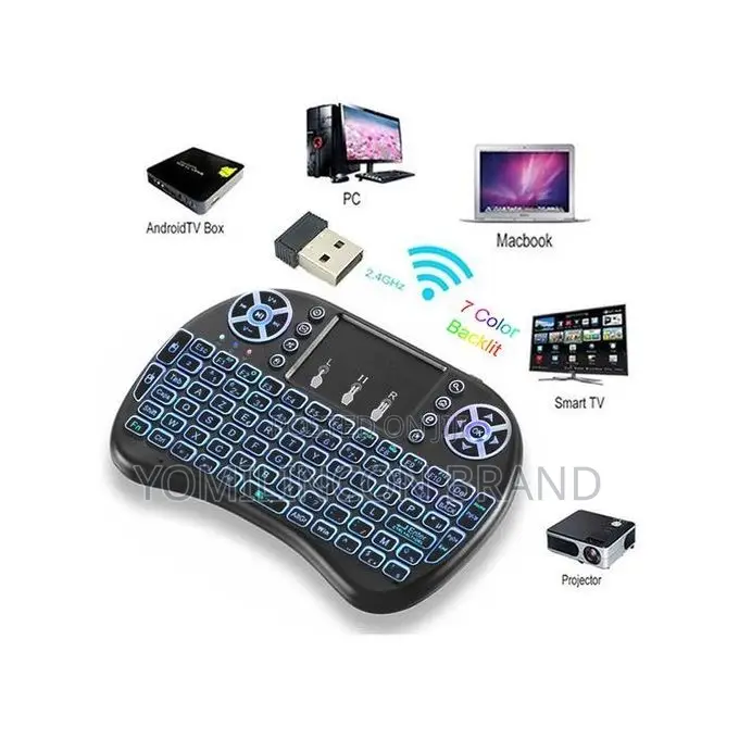 Mini Wireless Wifi Keyboard With Touchpa