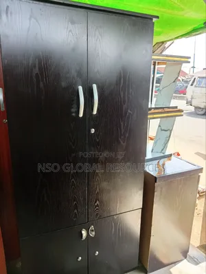 3by6 Black Wardrobe for Bedroom