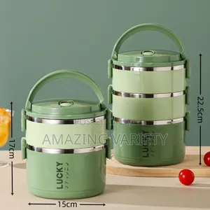 Three Steps Stainless Foodflask
