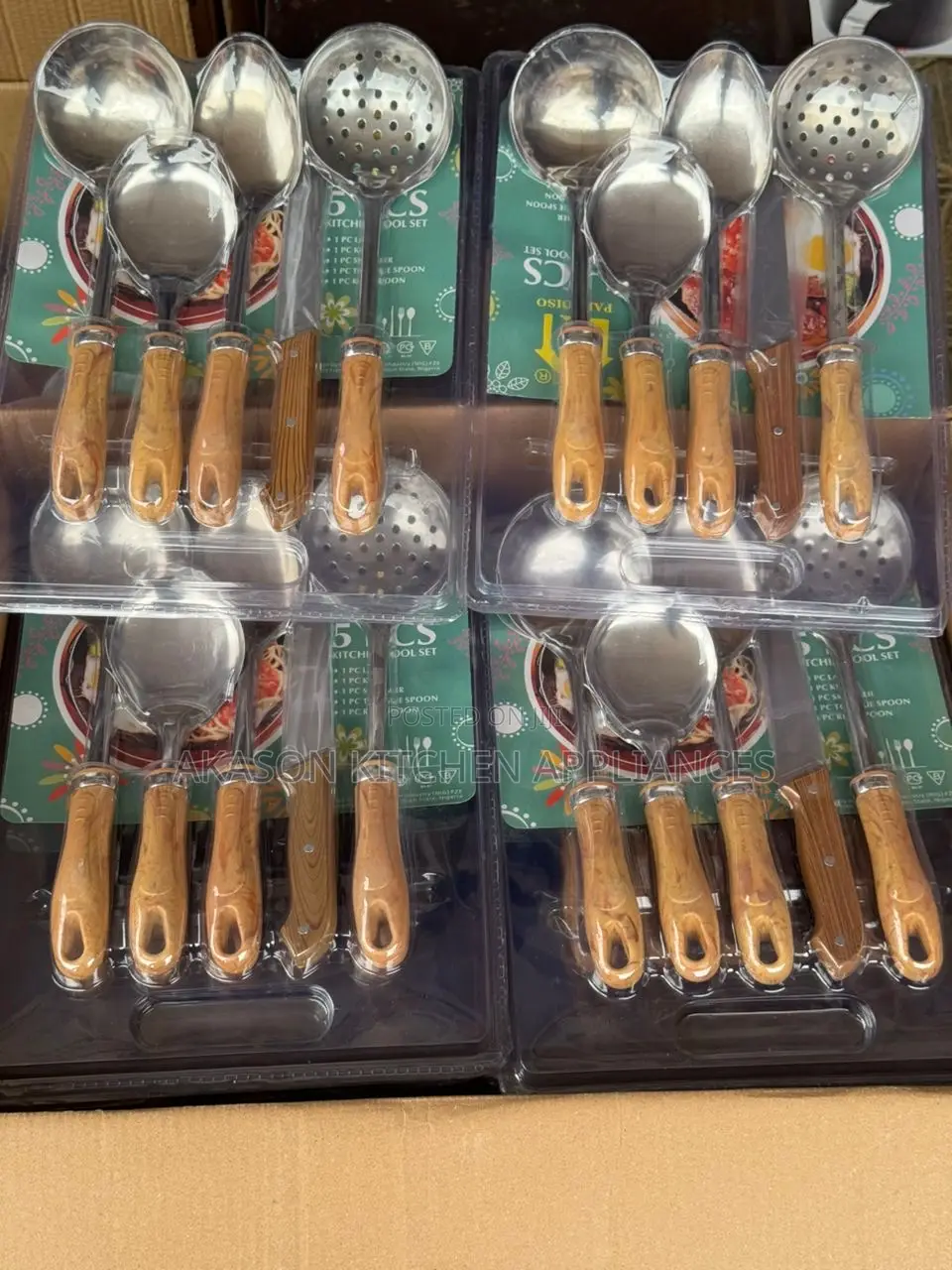5pcs Stainless Spoon
