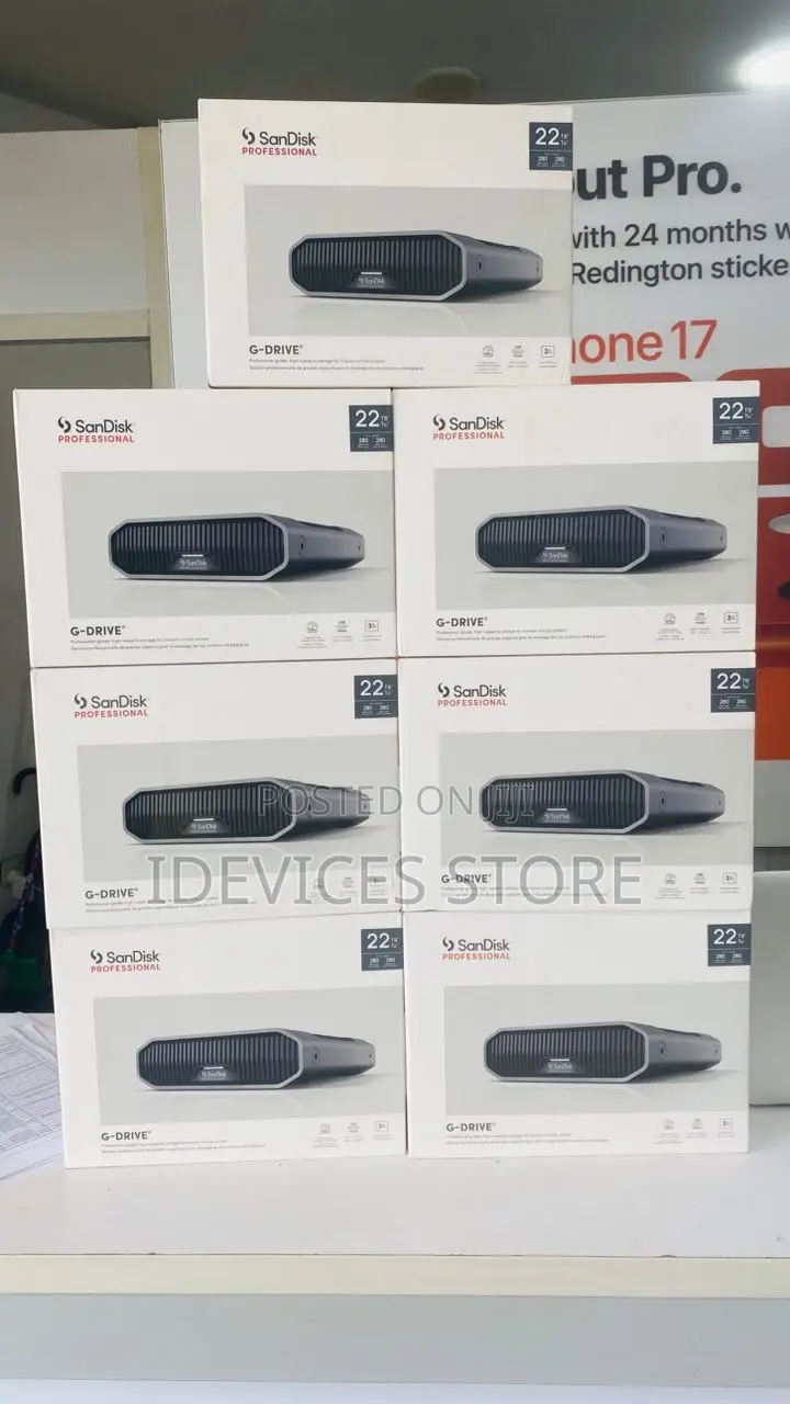 22tb Sandisk G-Drive