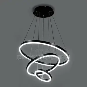 3 Rings Led Quality Luxury Chandelier