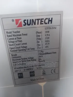 Suntech Solar Panel