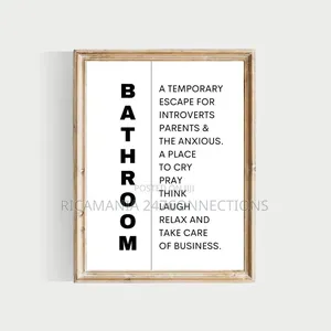 Frameworks for Bathrooms and Toilets