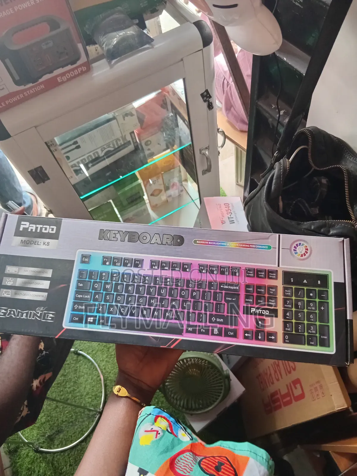 Patod RGB Wired Gaming Keyboard.