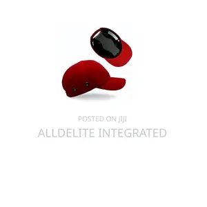 Safety Hard Hat Head Protection Cap - Red