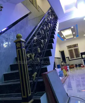 Handmade Wrought Iron Step Rails