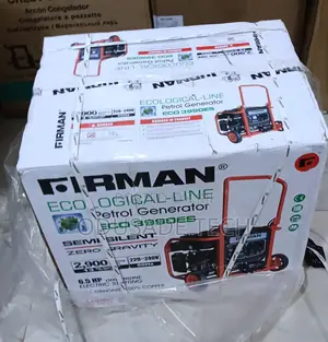 Firman Eco 3990es Key Start Generator 2.9kva – Clean Condition