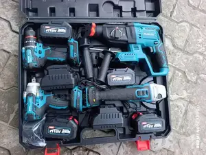 Makita 4-in-1 Cordless Power Tool Combo Kit.