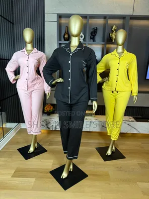Soft Cotton Breathable Button Pyjamas Set