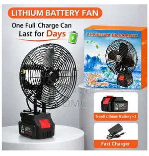 Lithium Battery Fan
