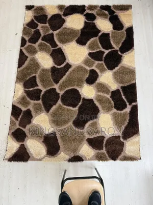 5x7fts Pattern Shaggy Turkish Center Rug.