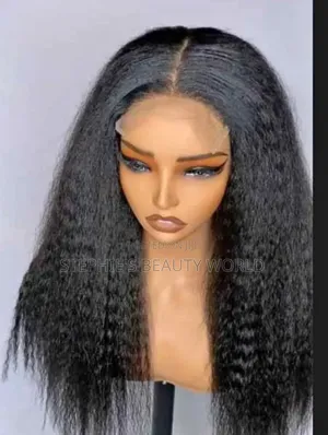 Kinky Straight Human Hair Wig