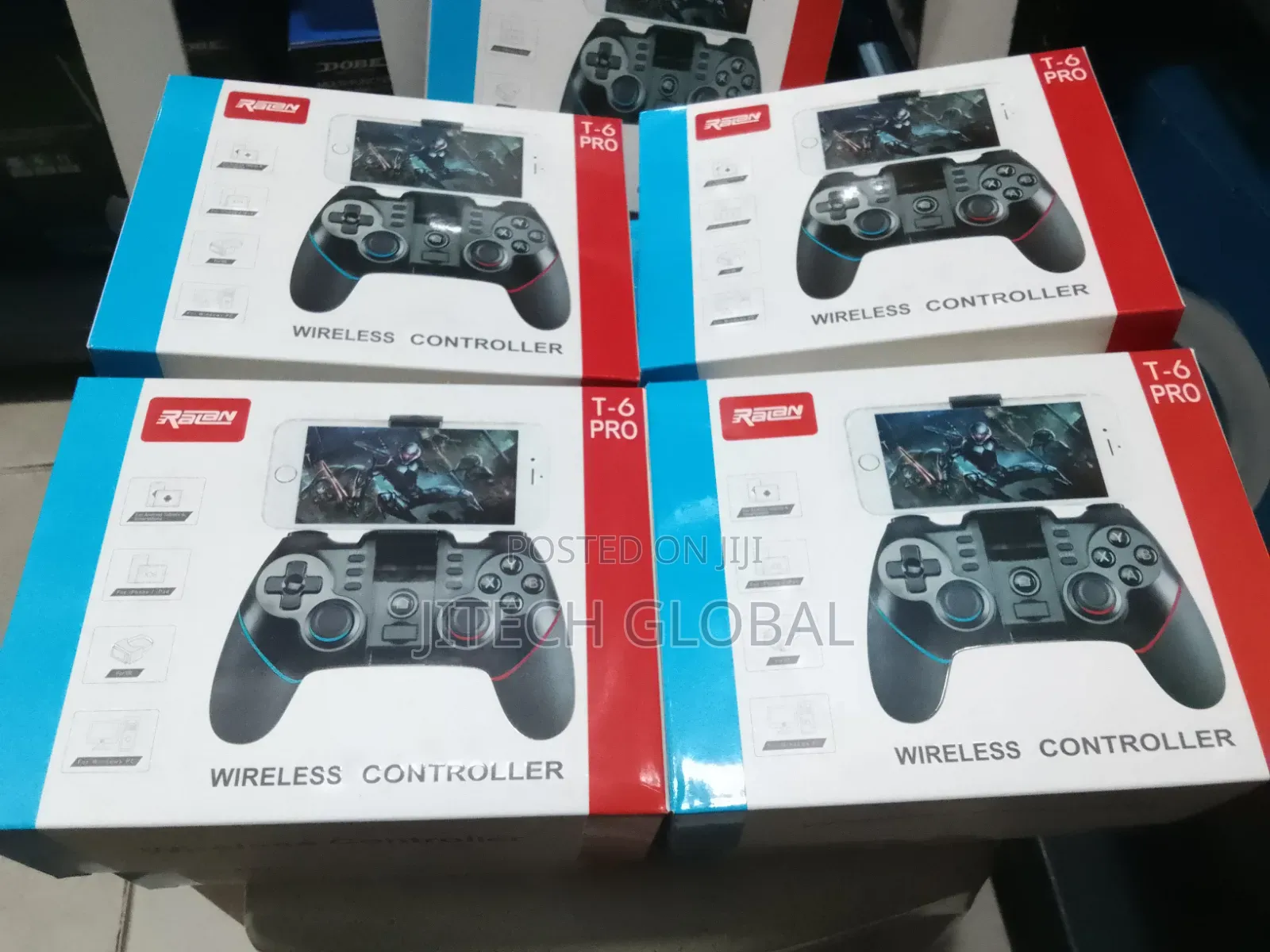 Ratan T6 Pro Wireless Controller, Compatible With Ios and Android