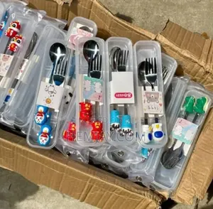 Kids Fancy Fork Spoon Set (Birthday Party Packs)