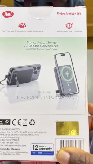 10000mah Magnetic Wireless Powerbank