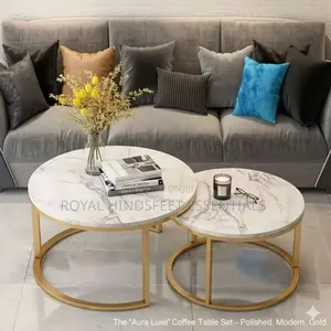 Genuine Marble Twin Center Table
