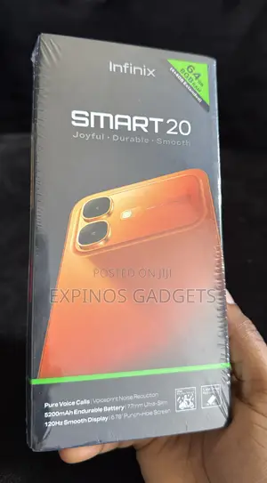 New Infinix Smart 20 64 GB Black