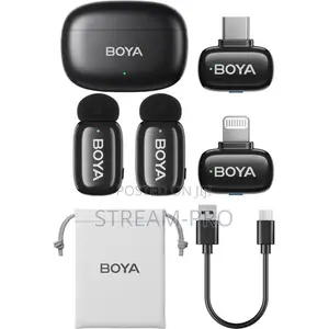 Boya Mini 2-Person Tiny Wireless Microphone System
